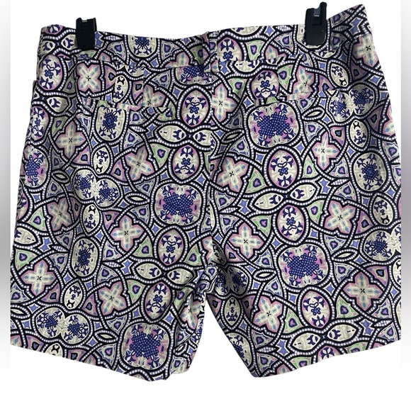 Talbots Geometric Floral Pattern Women’s Shorts Size 16 - Picture 11 of 11
